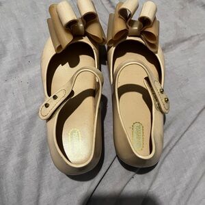 Mini Melissa girl bow design shoes